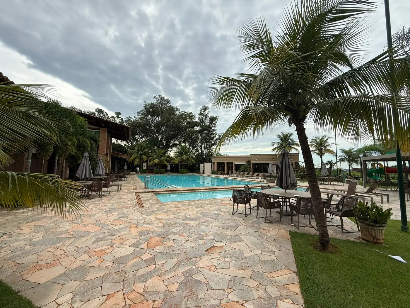 Área da Piscina